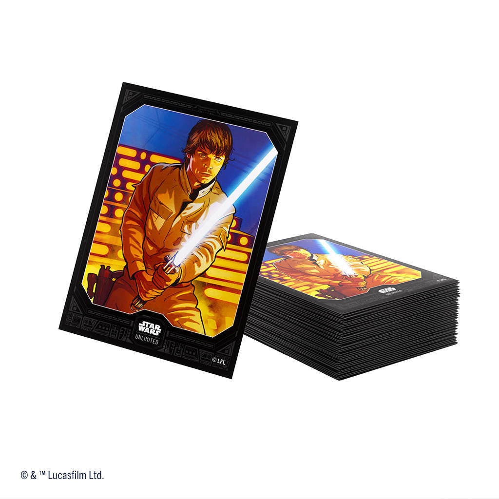Gamegenic Star Wars: Unlimited Art Sleeves Double Sleeving Pack - Luke Skywalker